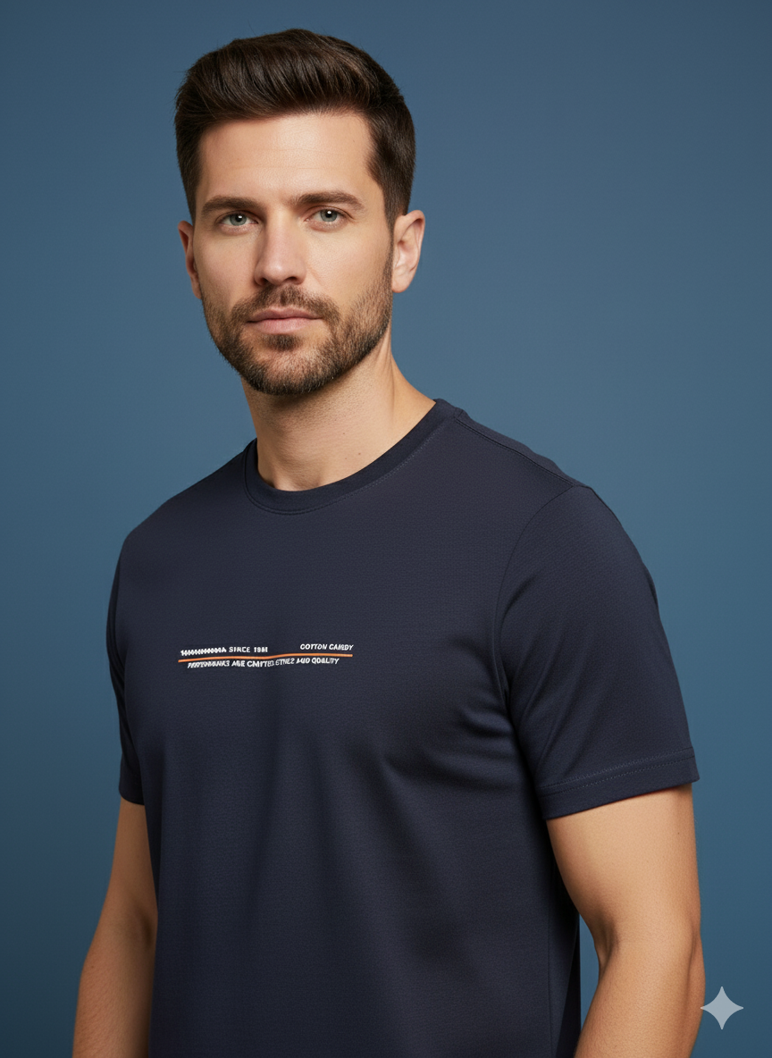 COTTON CANDY MEN'S T-SHIRT NH-01 COMBO-1